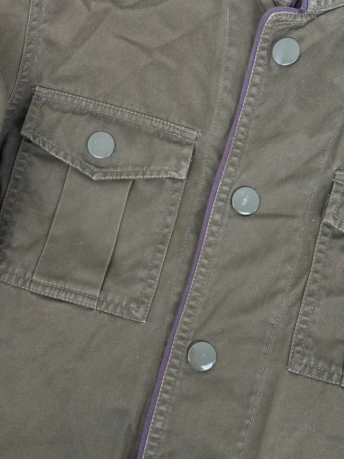 Marc Jacobs 2010s Marc Jacobs Olive Military Field Officer Jacket Size US M / EU 48-50 / 2 - 10 Thumbnail