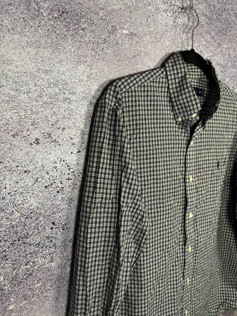 Polo Ralph Lauren Polo Ralph Lauren Gray Check Shirt Button Up Men's Madium Size US M / EU 48-50 / 2 - 4 Thumbnail