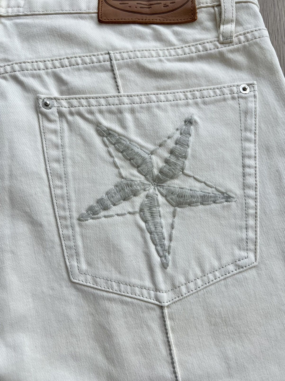 Corteiz Corteiz C-Star Denim Jeans “White” XL Size US 36 / EU 52 - 7 Thumbnail