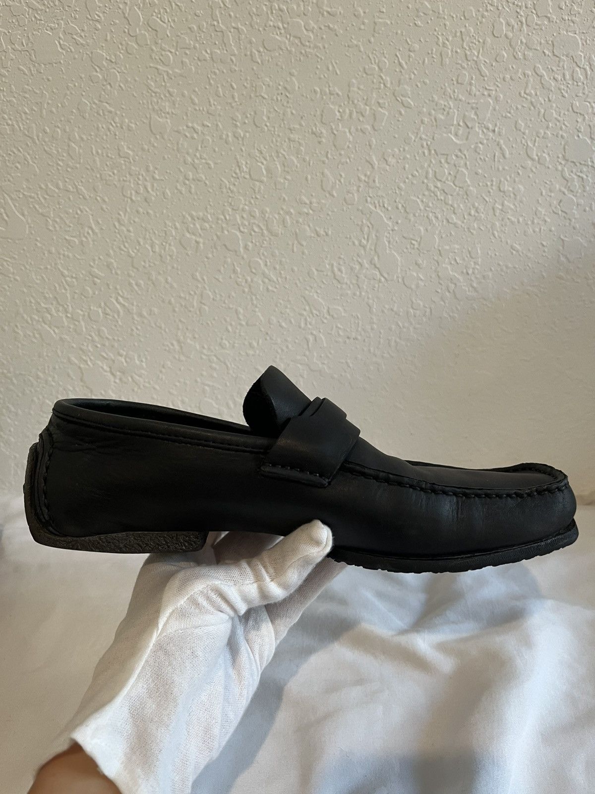Gucci Gucci Black Leather Driving Loafers Size US 6 / IT 36 - 12 Thumbnail