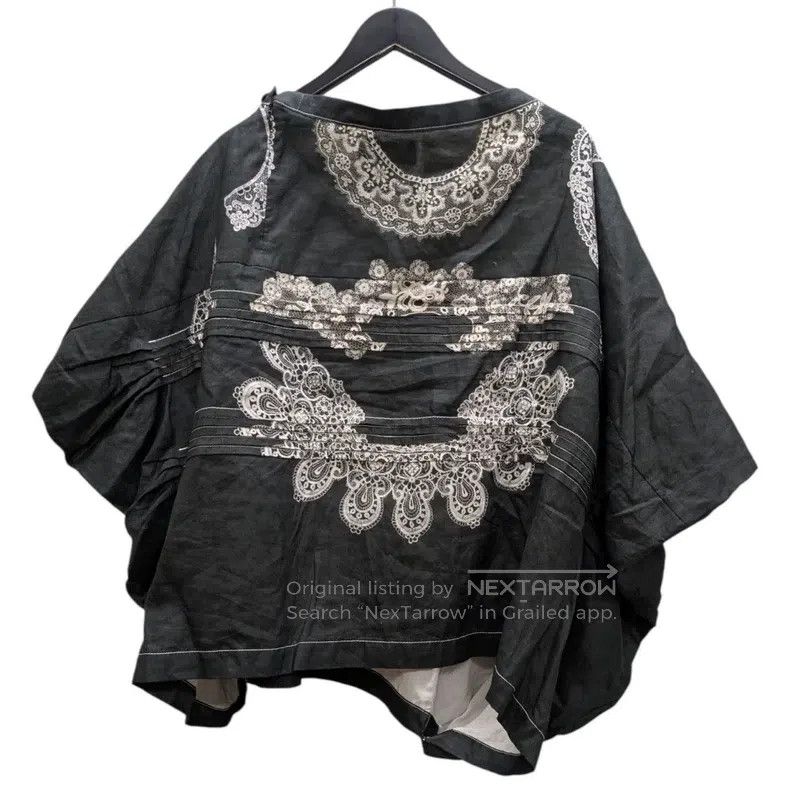 Comme des Garcons Comme Des Garcons Floral printed top Size S / US 4 / IT 40 - 3 Thumbnail