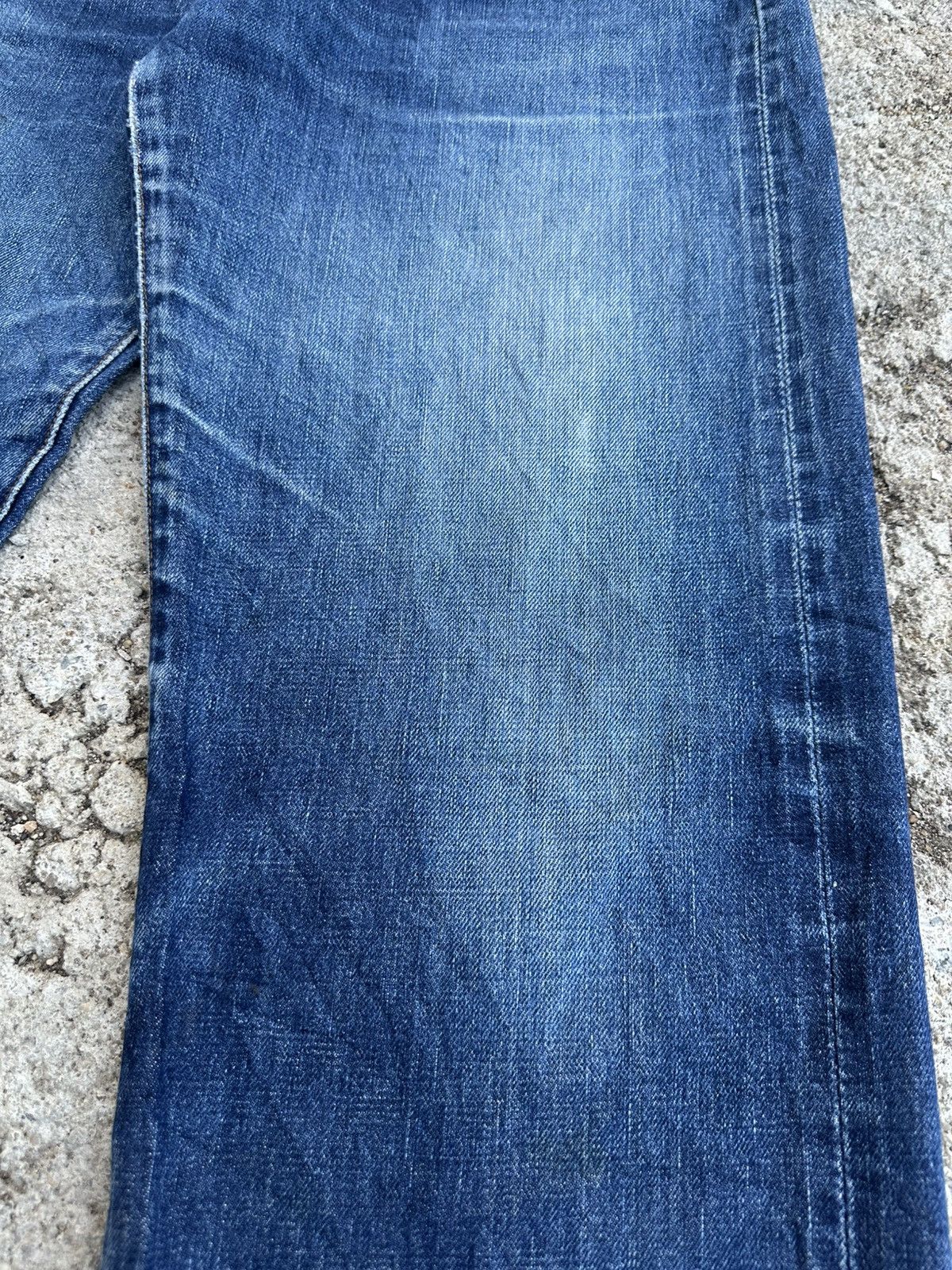 Levi's Vintage Clothing Vintage 90s Levis 502 XX Japan Big E Selvedge Jeans Denim Size US 33 - 8 Thumbnail