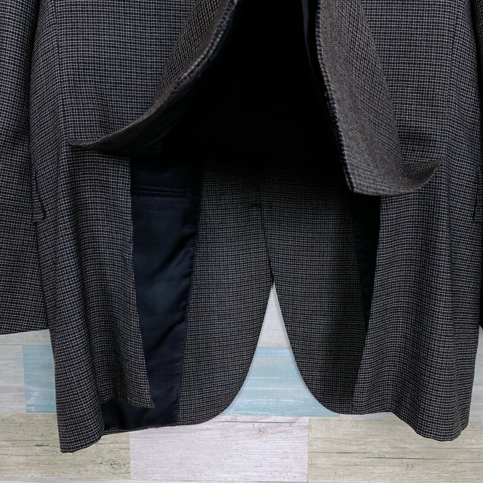 Ermenegildo Zegna Ermenegildo Zegna Trofeo Saks Fifth Sport Coat Gray Mens 42L Size 42L - 7 Thumbnail