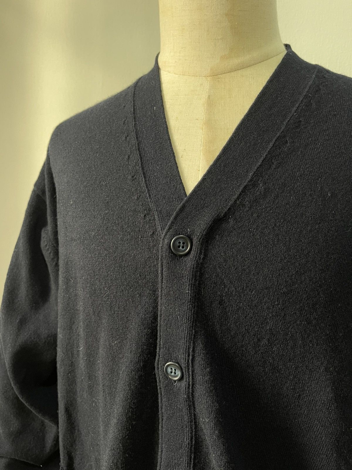 Comme des Garcons Homme Plus 1994 Comme Des Garcons Homme Wool Cardigan C1 Size US M / EU 48-50 / 2 - 5 Thumbnail