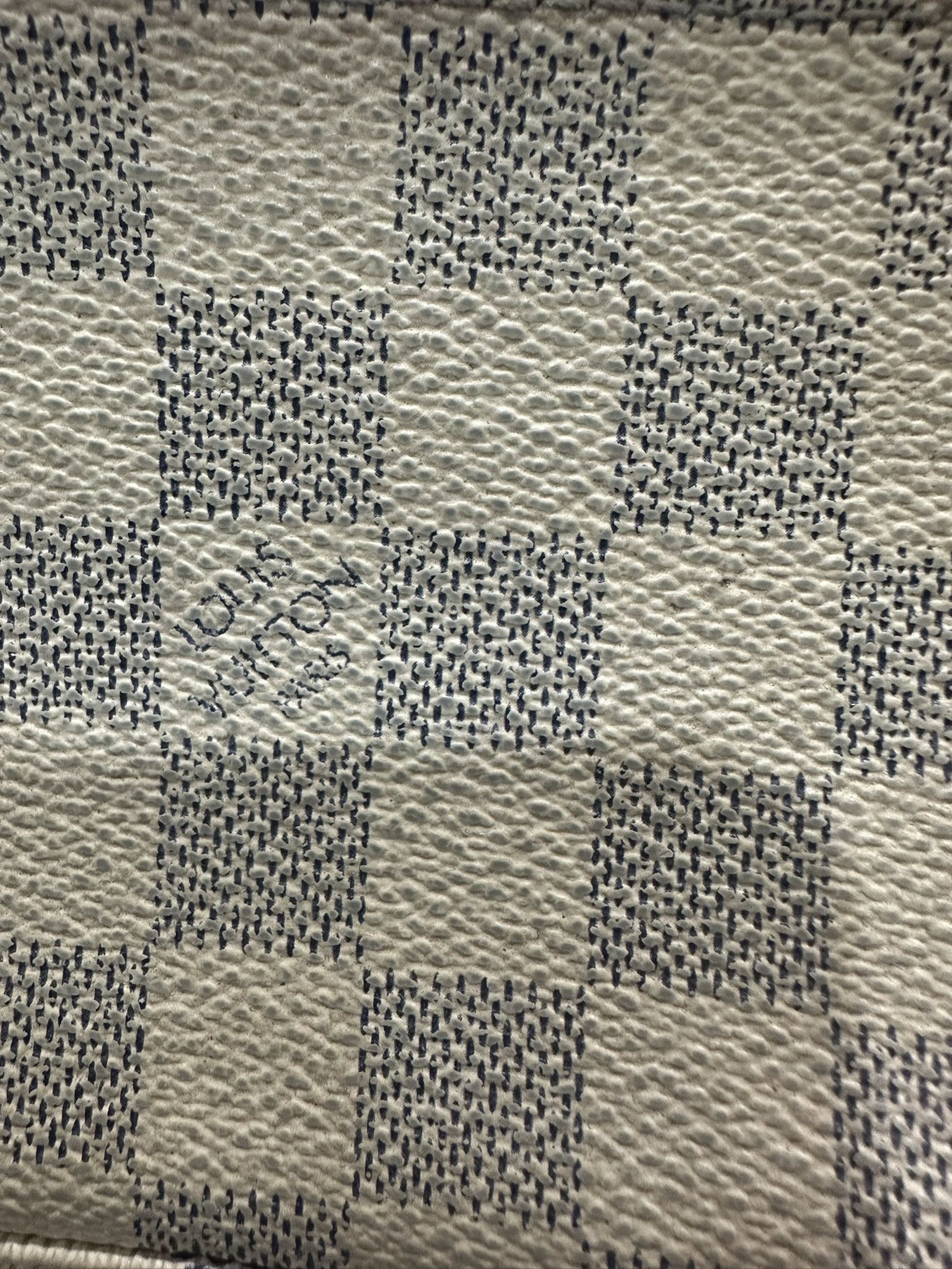 Louis Vuitton Louis Vuitton Chain Mini Bag Pochette Damier Azur Vintage Size ONE SIZE - 15 Thumbnail