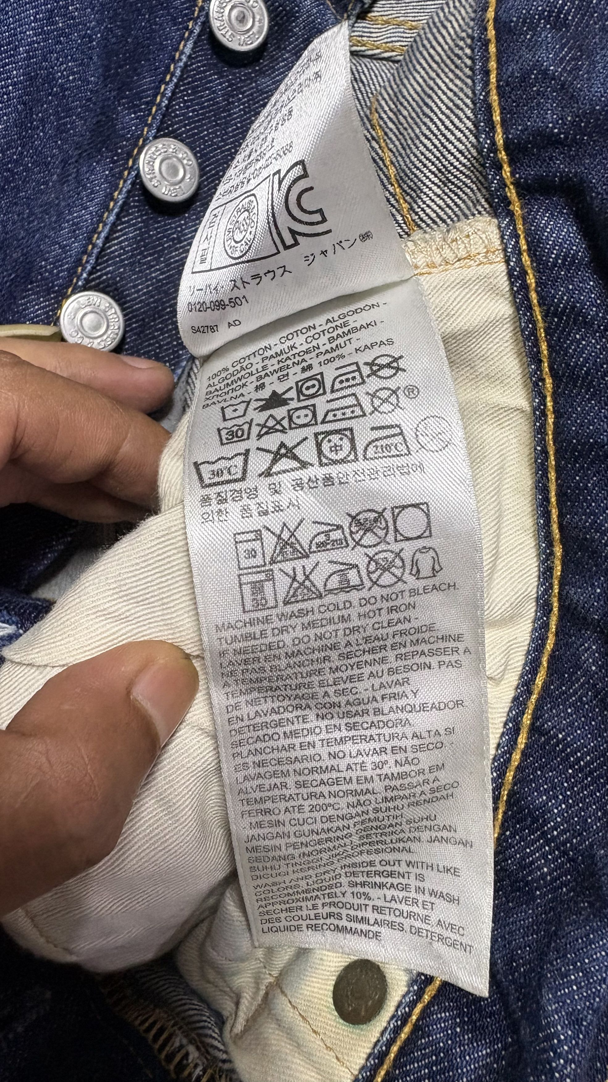Levi's Vintage Clothing Vintage levis 501xx selvedge denim pants Size US 32 / EU 48 - 18 Thumbnail