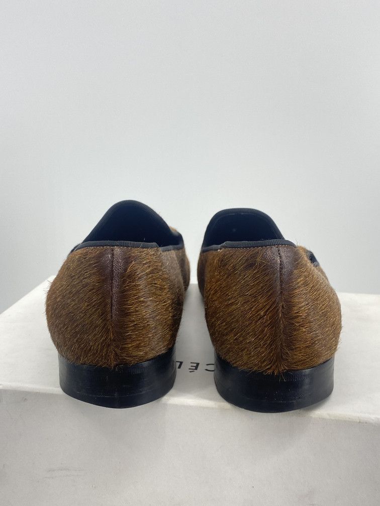Celine Pony Hair Loafers Size US 7 / EU 40 - 5 Thumbnail