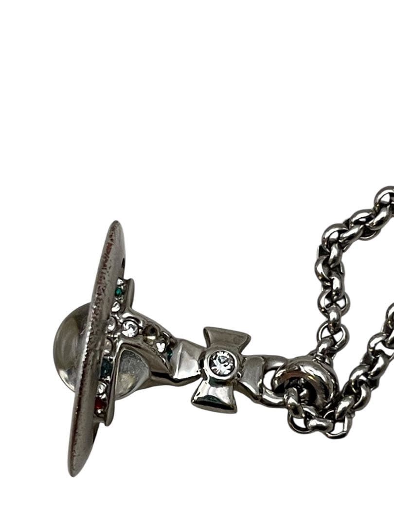 Vivienne Westwood 3D Crystal Orb Necklace Size ONE SIZE - 5 Thumbnail