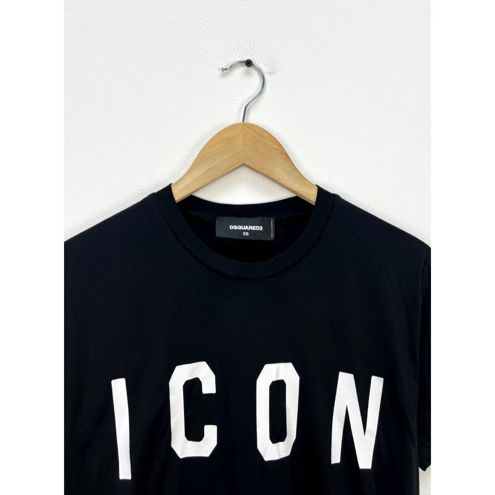 Dsquared2 VINTAGE Dsquared2 ICON Logo T-Shirt Mens XS Black Logo Short Sleeve Crew Neck DSQUARED2 Shirt Mens XS Black Logo Vintage Size US XS / EU 42 / 0 - 3 Thumbnail