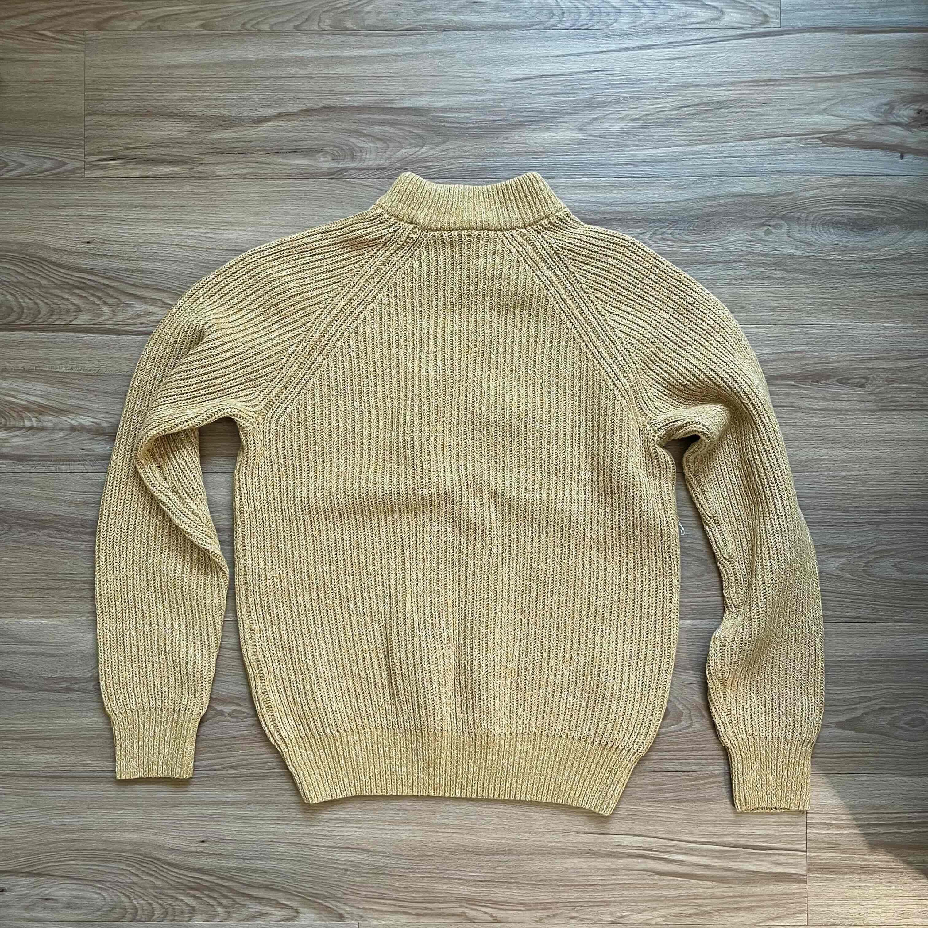 Uniqlo Uniqlo Mock Neck Yellow Sweater Size US S / EU 44-46 / 1 - 2 Thumbnail