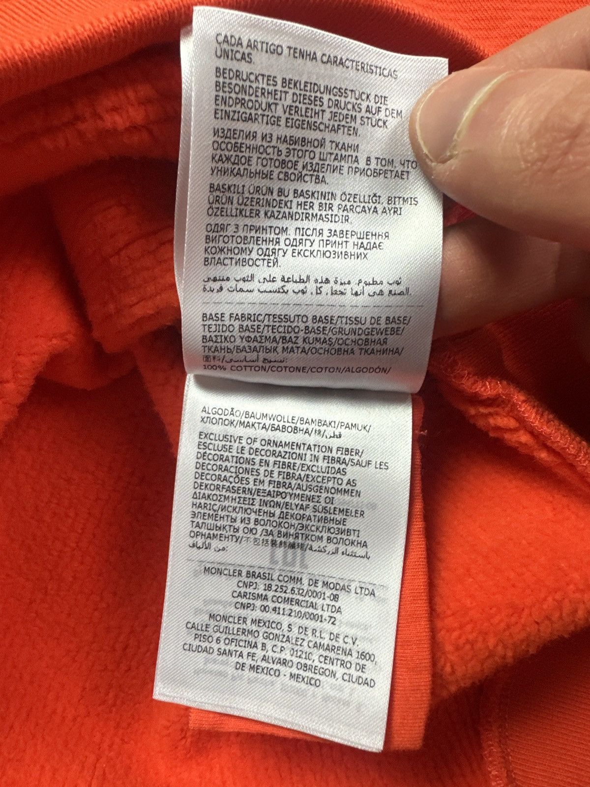 Moncler Moncler Orange Jumper Size US S / EU 44-46 / 1 - 11 Thumbnail
