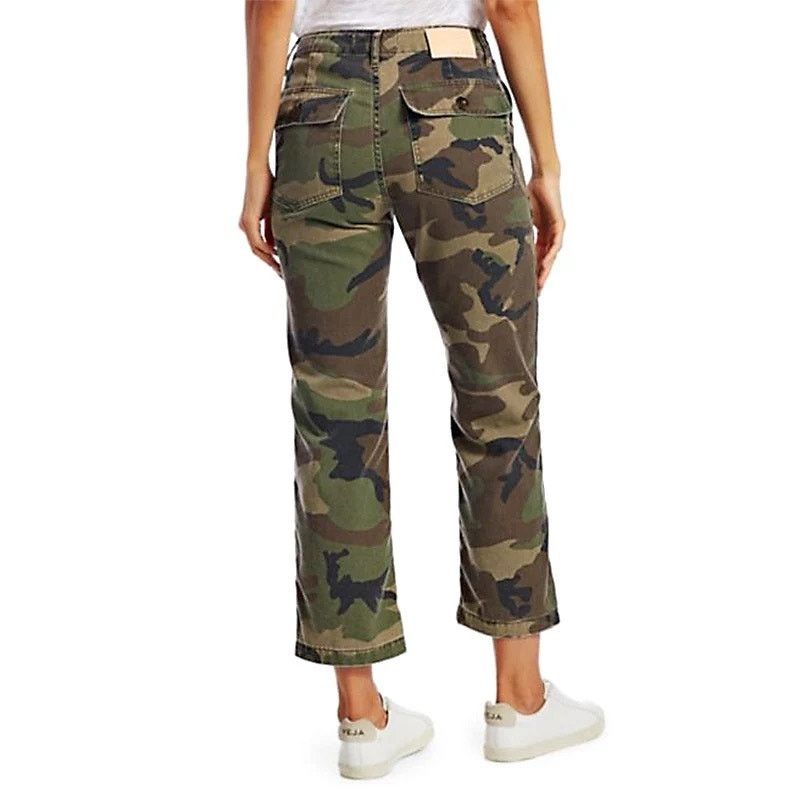 Other NWT Trave $278 Gwen The Big Battle Camo Pants 27 Deadstock Size 27" / US 4 / IT 40 - 5 Thumbnail