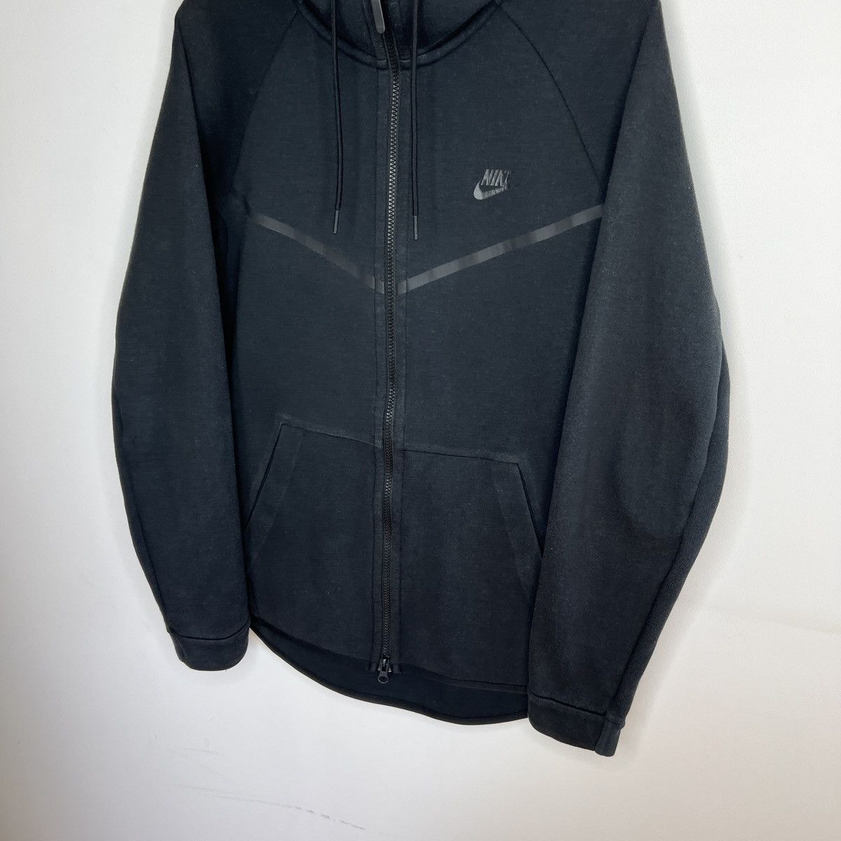 Nike Nike Tech Fleece Hoodie Black Jacket Zip Size US L / EU 52-54 / 3 - 2 Thumbnail