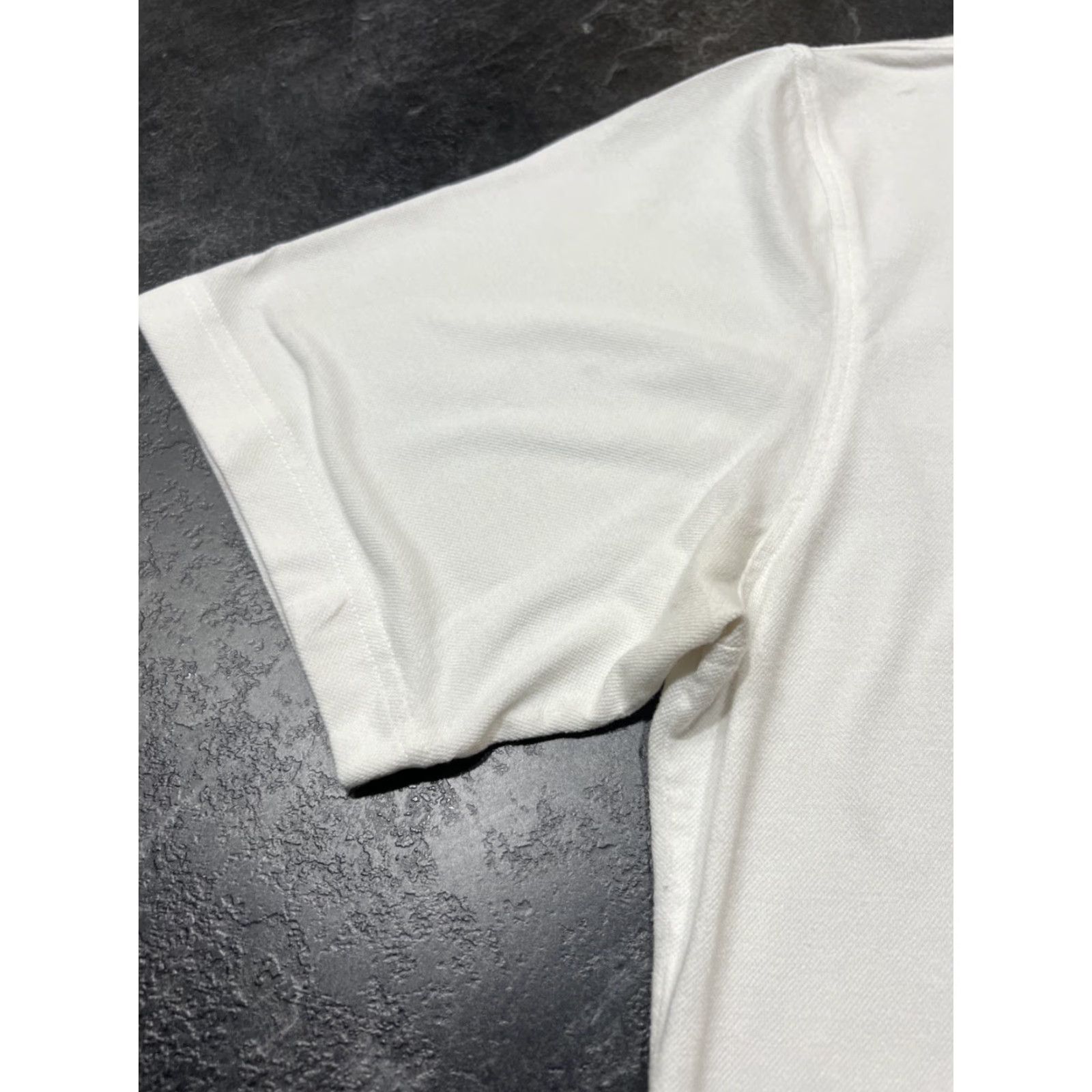 Peter Millar Peter Millar Men's Polo Shirt S/S White Solid Short Sleeve Collared Button Pullover Golf Casual Activewear Stretch Logo 100% Wearable Size US M / EU 48-50 / 2 - 7 Thumbnail