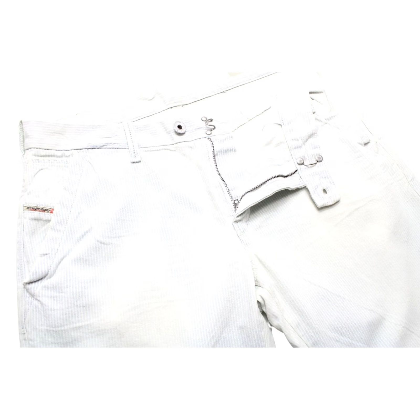 Diesel DIESEL Flairlegg Regular-Flare 0889U Jeans Women's W30/L32 Pinstriped Jeans Size 30" / US 8 / IT 44 - 4 Thumbnail