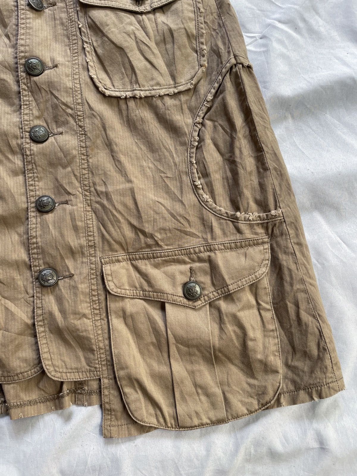 Japanese Brand JAPANESE BONDAGE SKIRT junya watanabe hysteric glamour style Size 29" - 7 Thumbnail