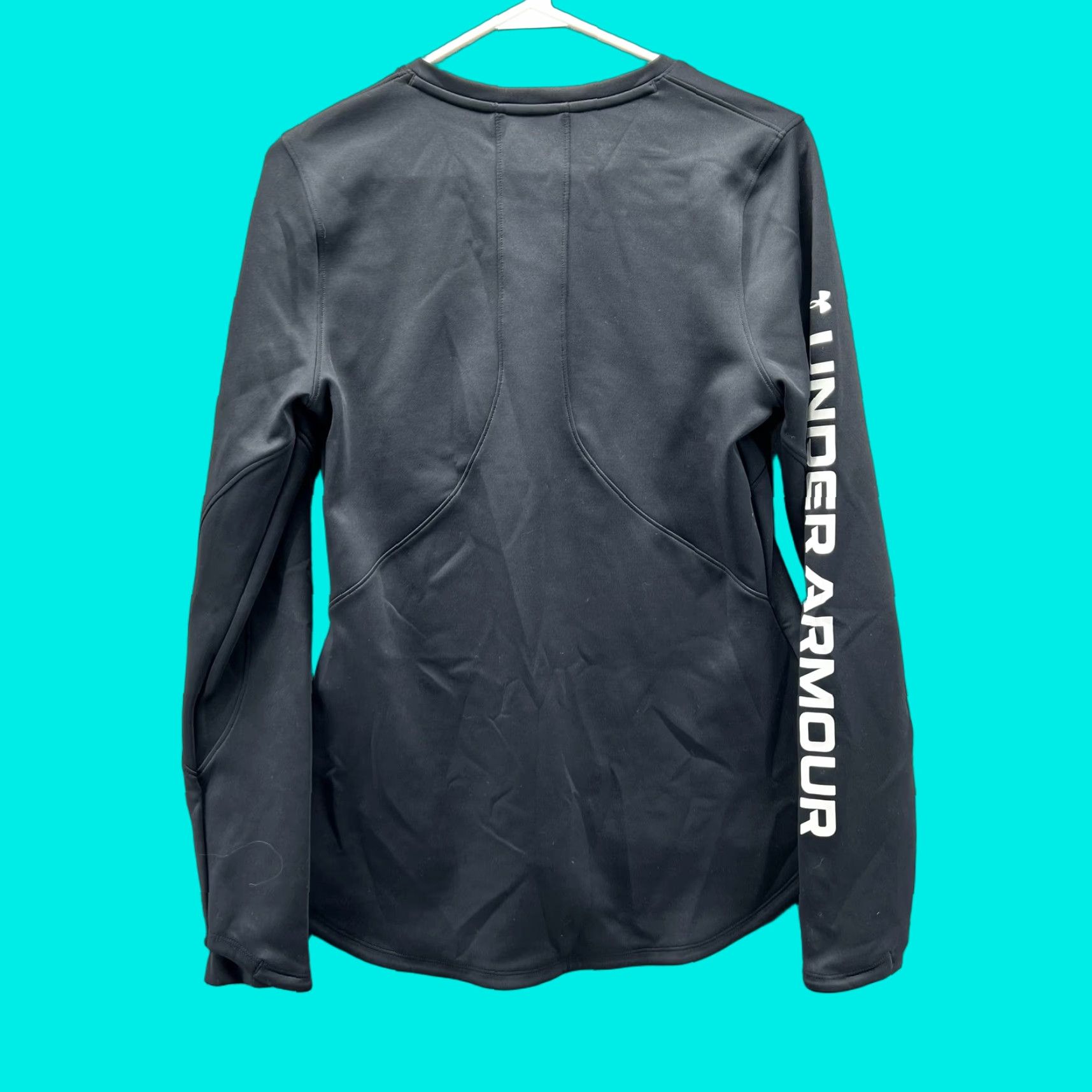 Under Armour Under Armour Shirt Womens Medium Black ColdGear Long Sleeve Athletic Thermal Top Size M / US 6-8 / IT 42-44 - 1 Thumbnail