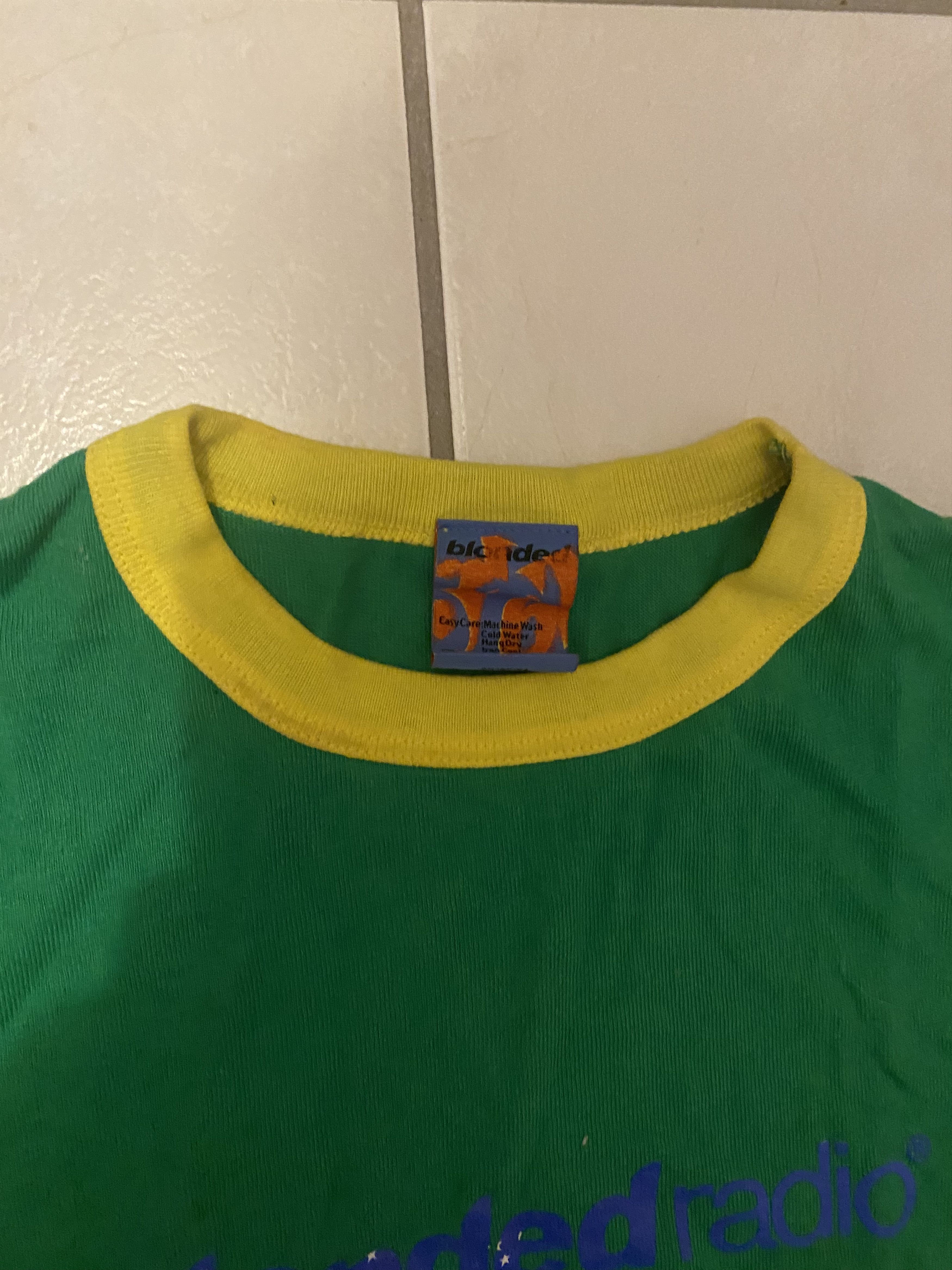 Frank Ocean Blonded Brazil Logo Ringer T-Shirt | Grailed
