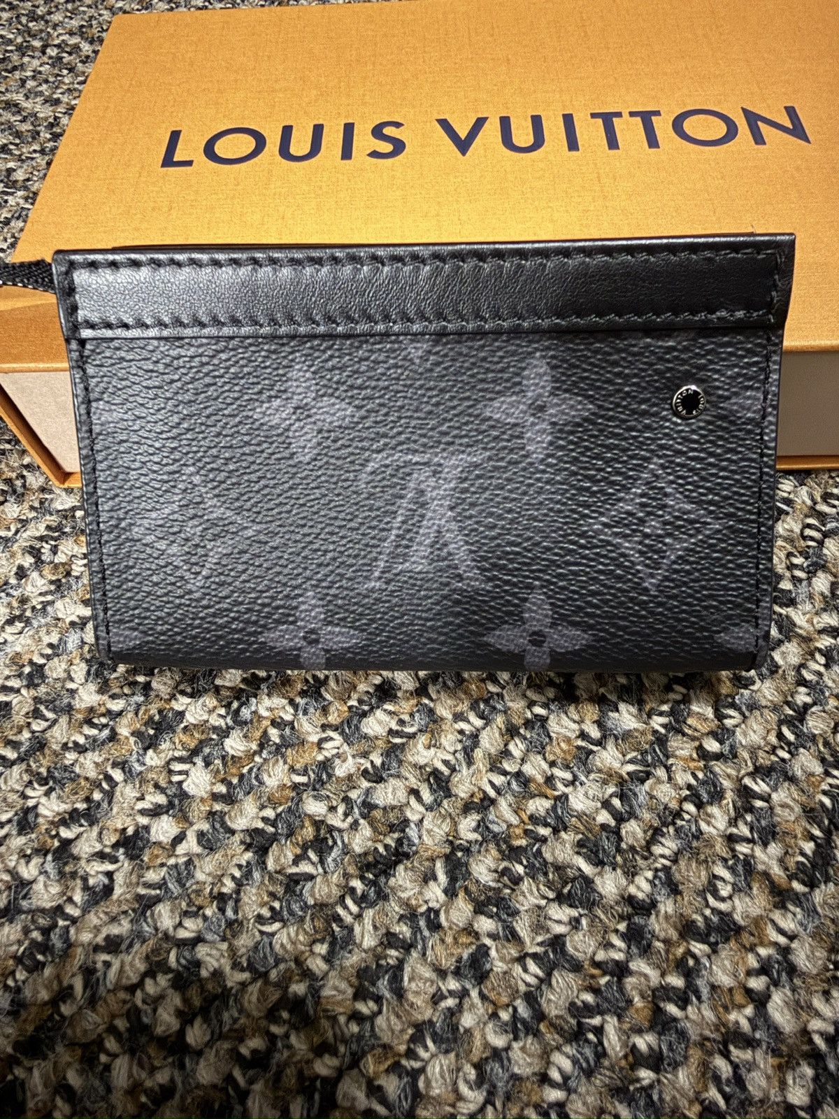 Louis Vuitton LOUIS VUITTON Eclipse Pochette Cle Voyage M82776 Coin Case Size ONE SIZE - 2 Thumbnail