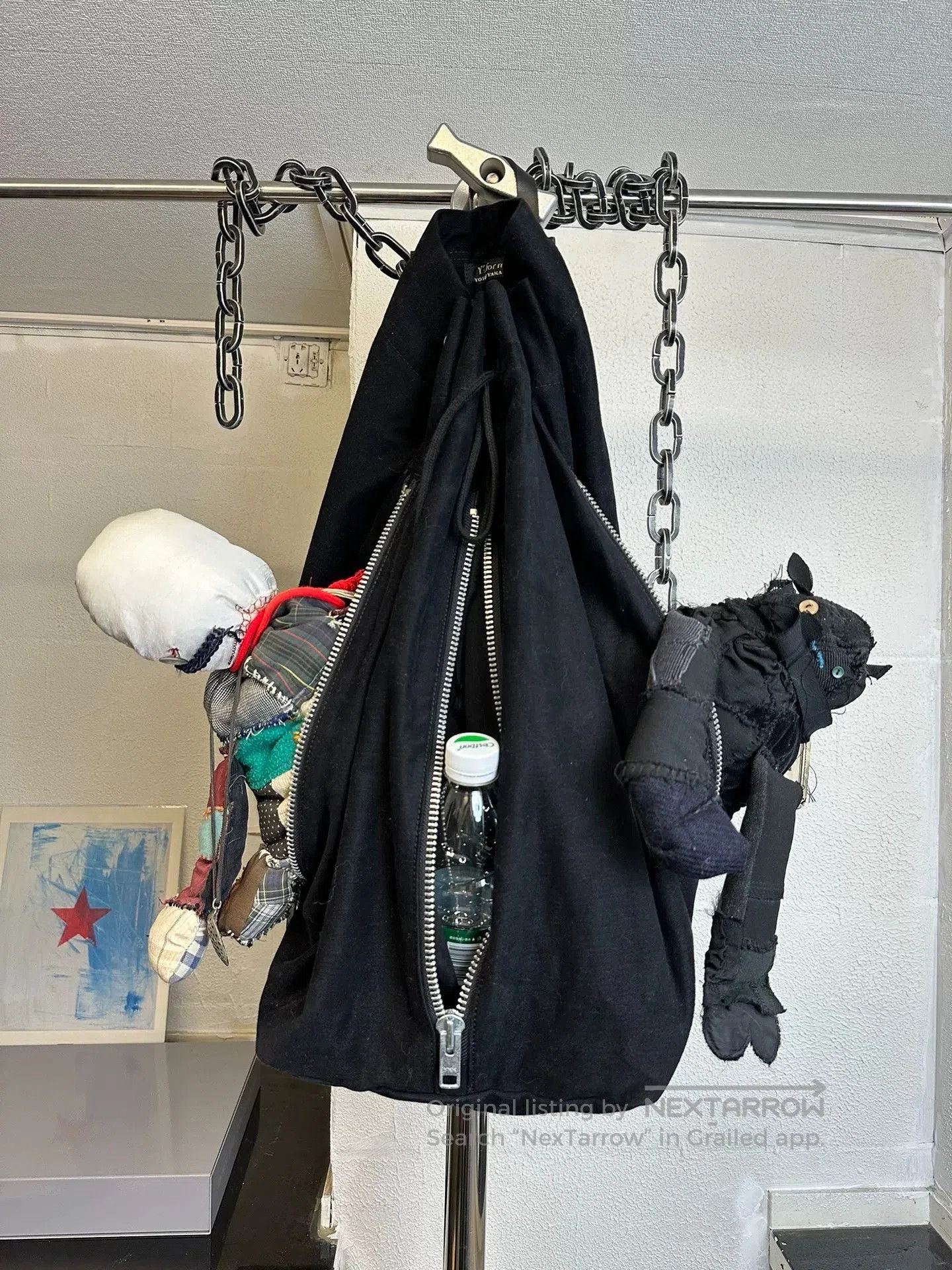 Y's for Men Yohji Yamamoto Y's Multi-Zip Bag. Size ONE SIZE - 2 Thumbnail