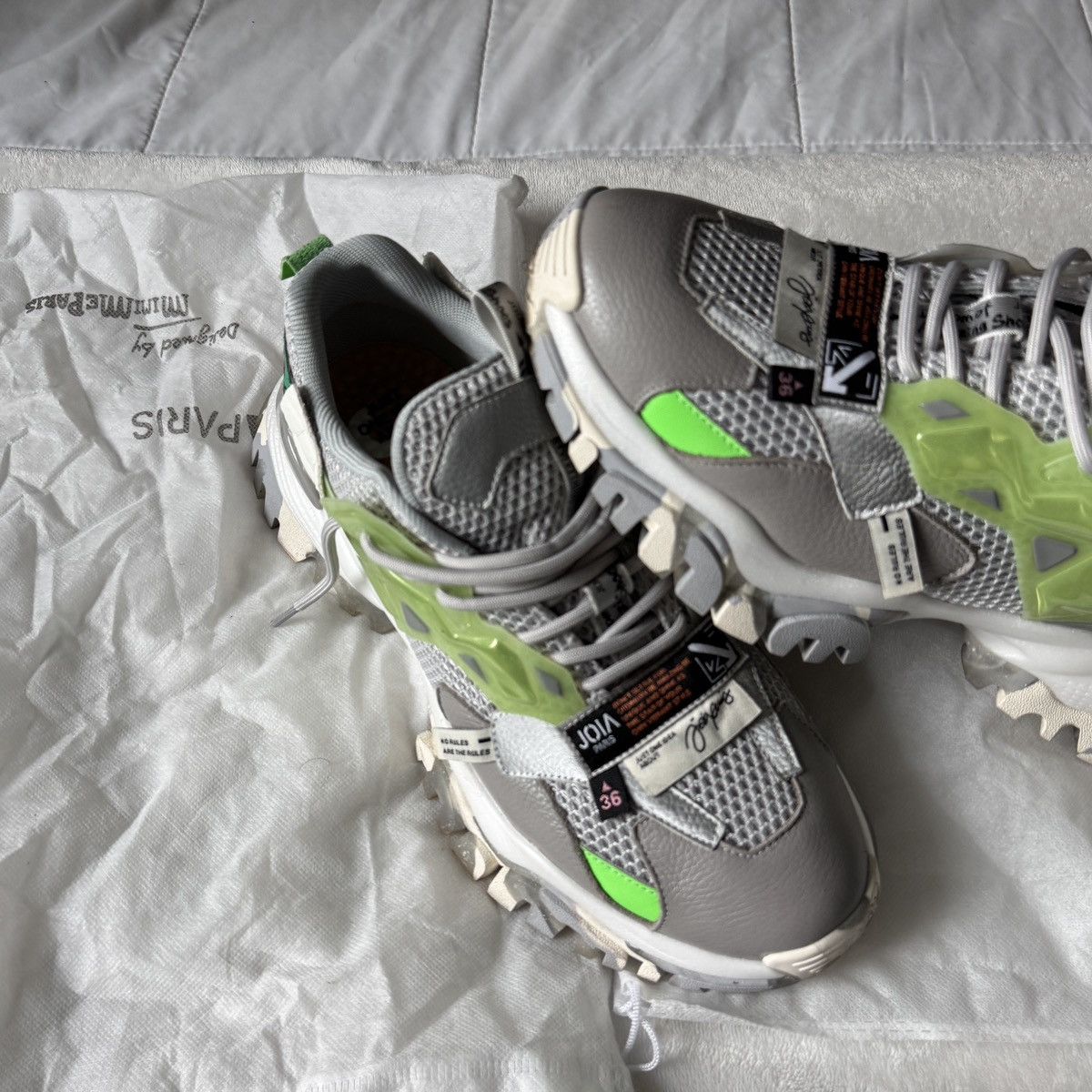 Other Joia Paris Grey Sneakers Size US 10 / EU 43 - 1 Thumbnail