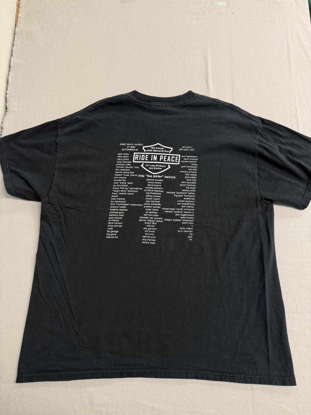 Hanes Vintage Jester Memorial Run Shirt Lost Brothers & Sisters XL Size US XL / EU 56 / 4 - 2 Thumbnail