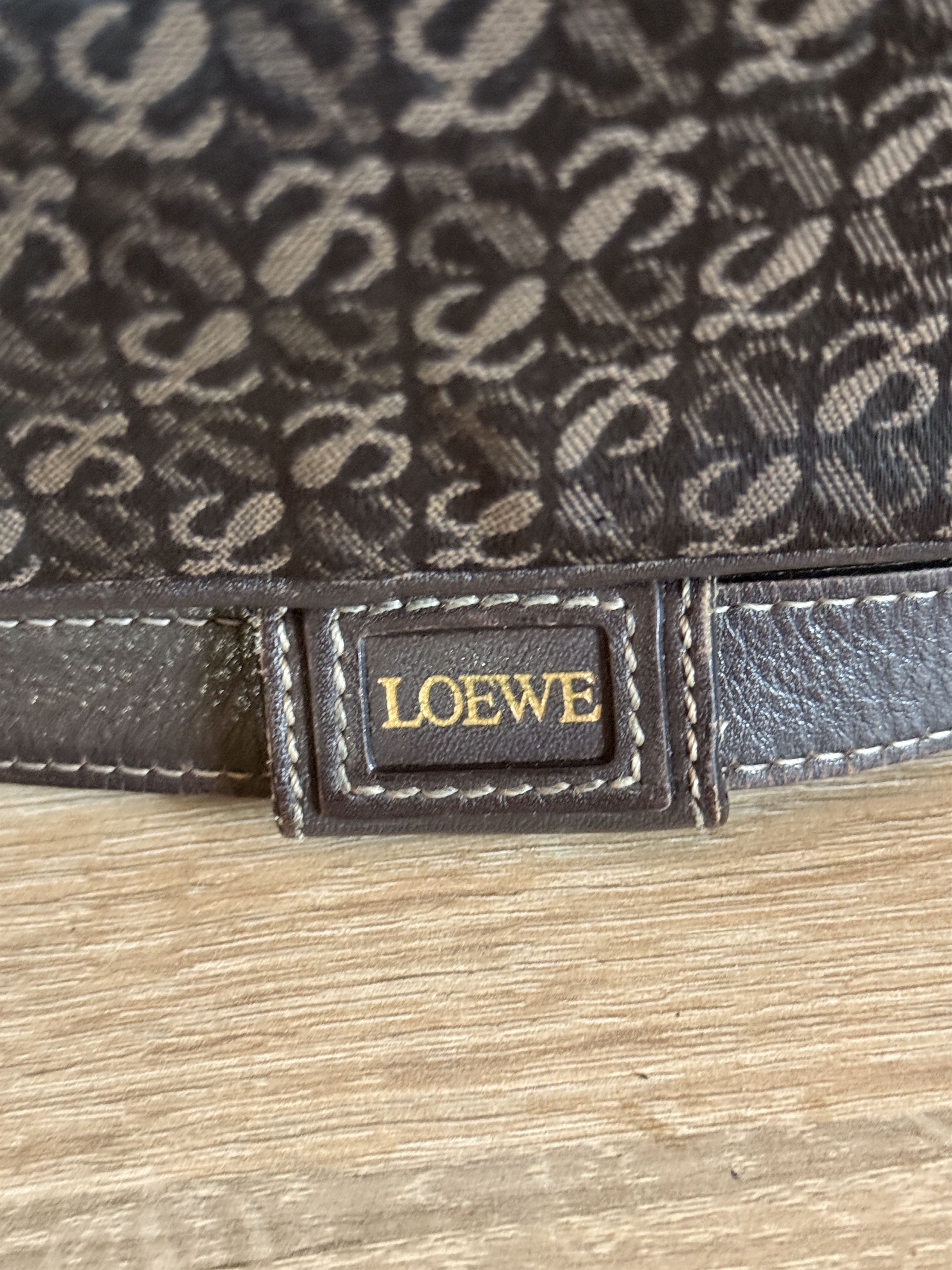 Loewe Loewe crossbody shoulder and handbag anagram canvas Size ONE SIZE - 2 Thumbnail