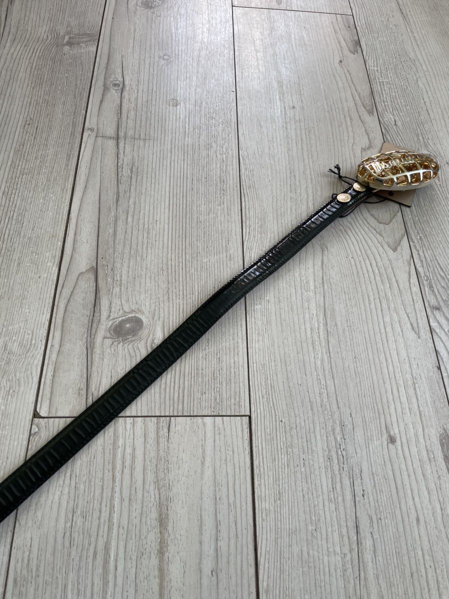 Dsquared2 × Vintage Dsquared Black Patent Leather Belt Size ONE SIZE - 16 Thumbnail