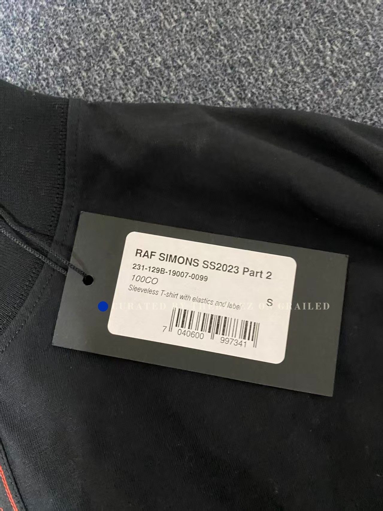 Raf Simons RAF Simons Sleeveless Letter Vest Size US S / EU 44-46 / 1 - 4 Thumbnail