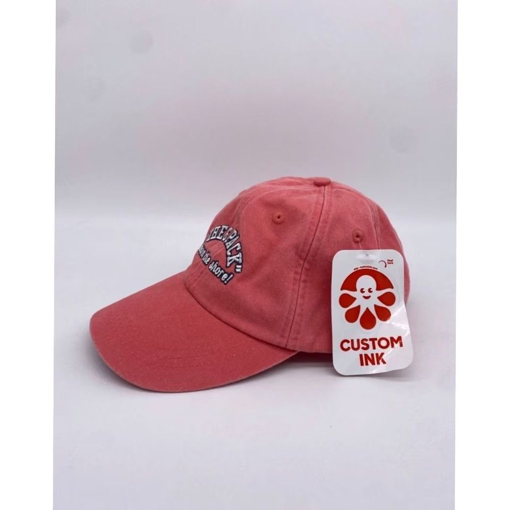 Vintage VINTAGE Adams Hat Cap Strap Back Pink White Adjustable Baseball Outdoor Casual Mens NEW Size ONE SIZE - 3 Thumbnail