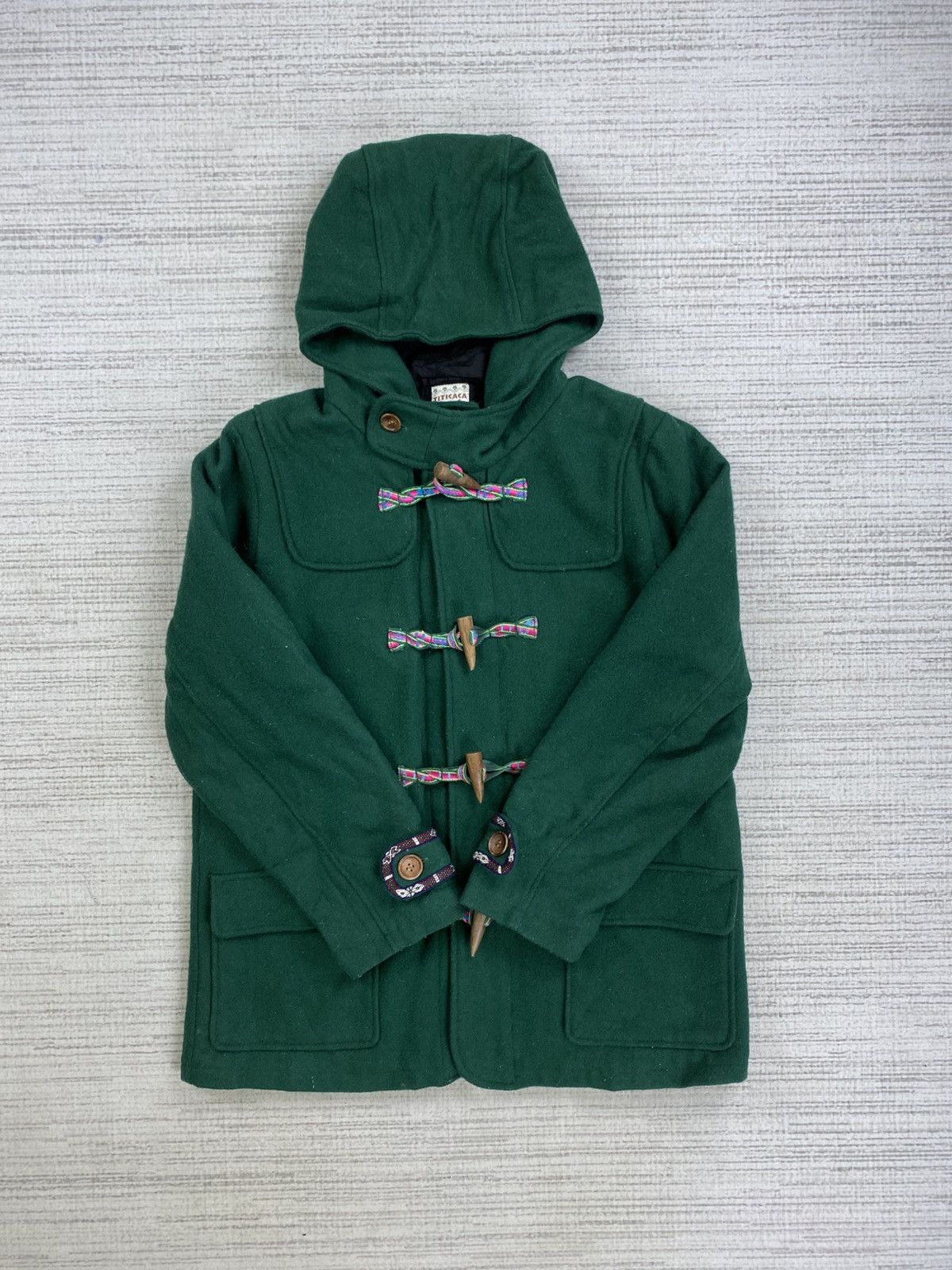 Vintage Vintage Titicaca Toggle Button Duffle Wool Coat Jacket Size US M / EU 48-50 / 2 - 6 Thumbnail