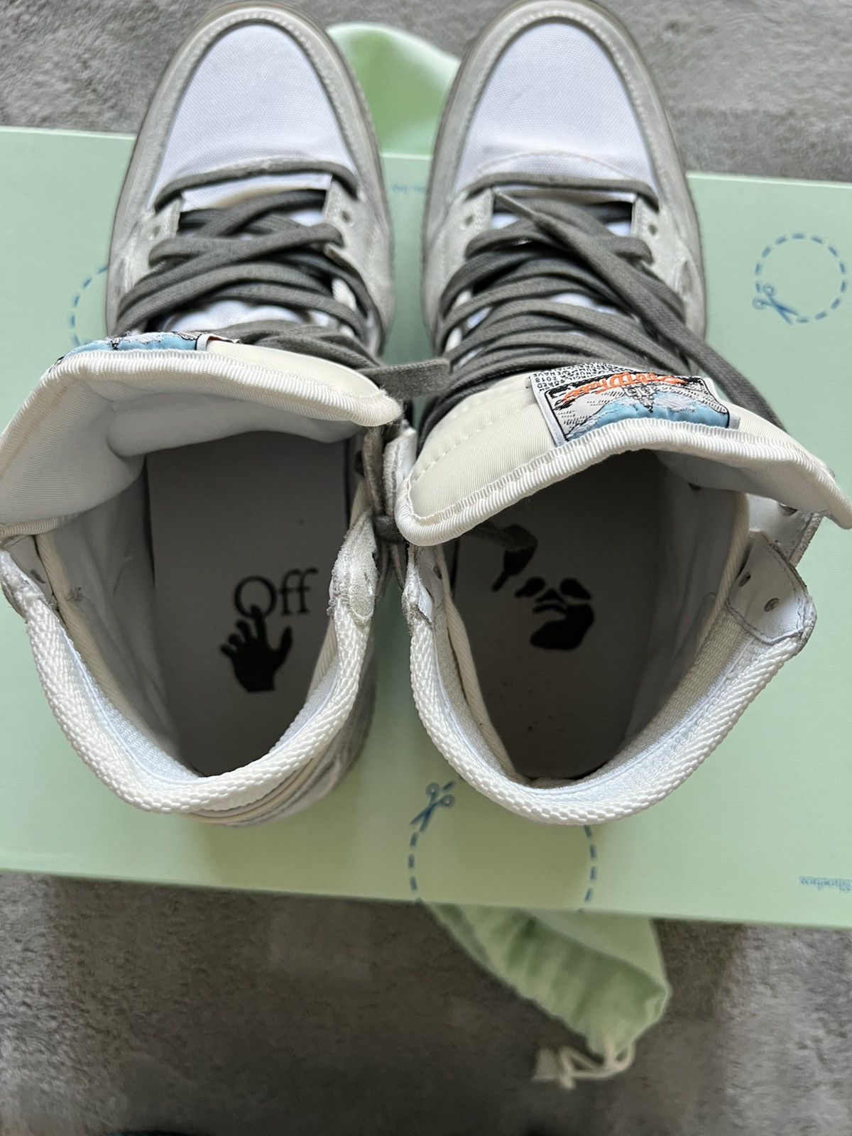 Off-White Off-White Off-Court 3.0 High-Top Sneaker Size US 9.5 / EU 42-43 - 12 Thumbnail