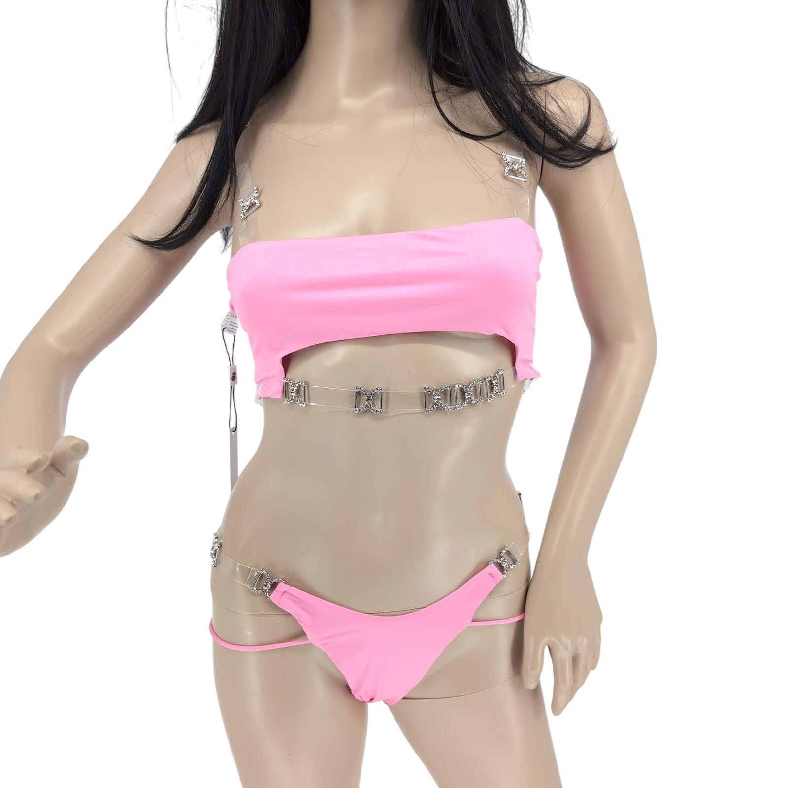 Other NWT Monica Hansen Shine Like A Diamond Pink Panther Set Sz M Size ONE SIZE - 2 Thumbnail