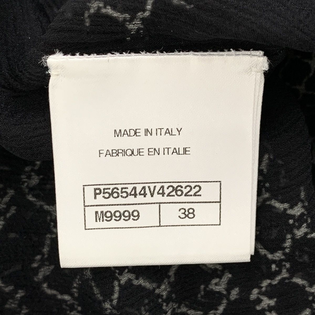 Chanel Chanel Black Hollow Woven Cotton Knit Tweed Pants K26WX Size 26" / US 2 / IT 38 - 7 Thumbnail