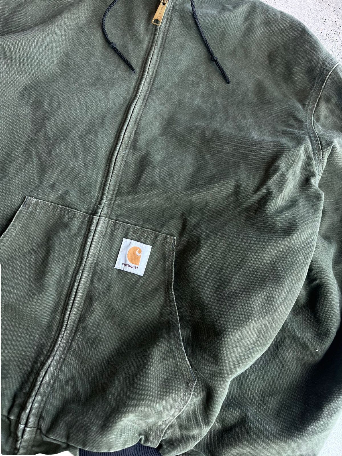Carhartt Vintage Carhartt Active Jacket Olive Size US L / EU 52-54 / 3 - 5 Thumbnail