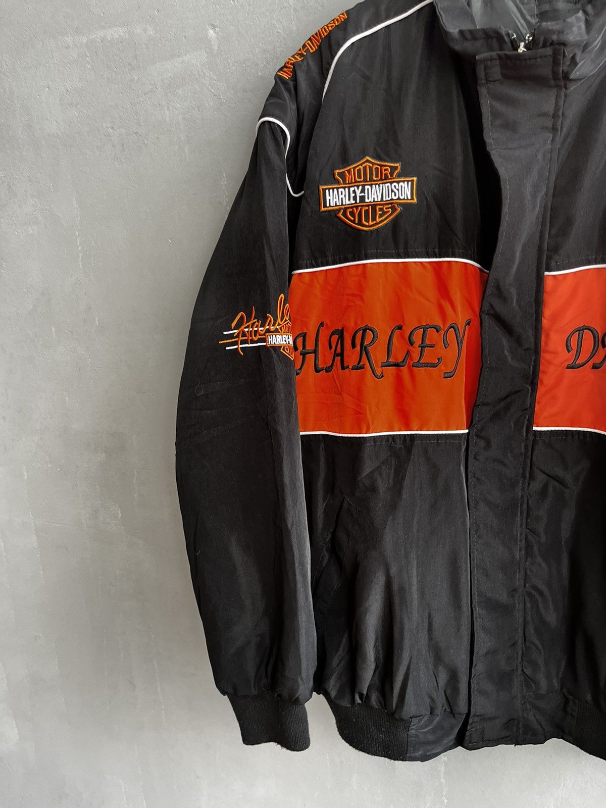 Harley Davidson × Vintage Harley Davidson bomber jacket Size US XL / EU 56 / 4 - 8 Thumbnail