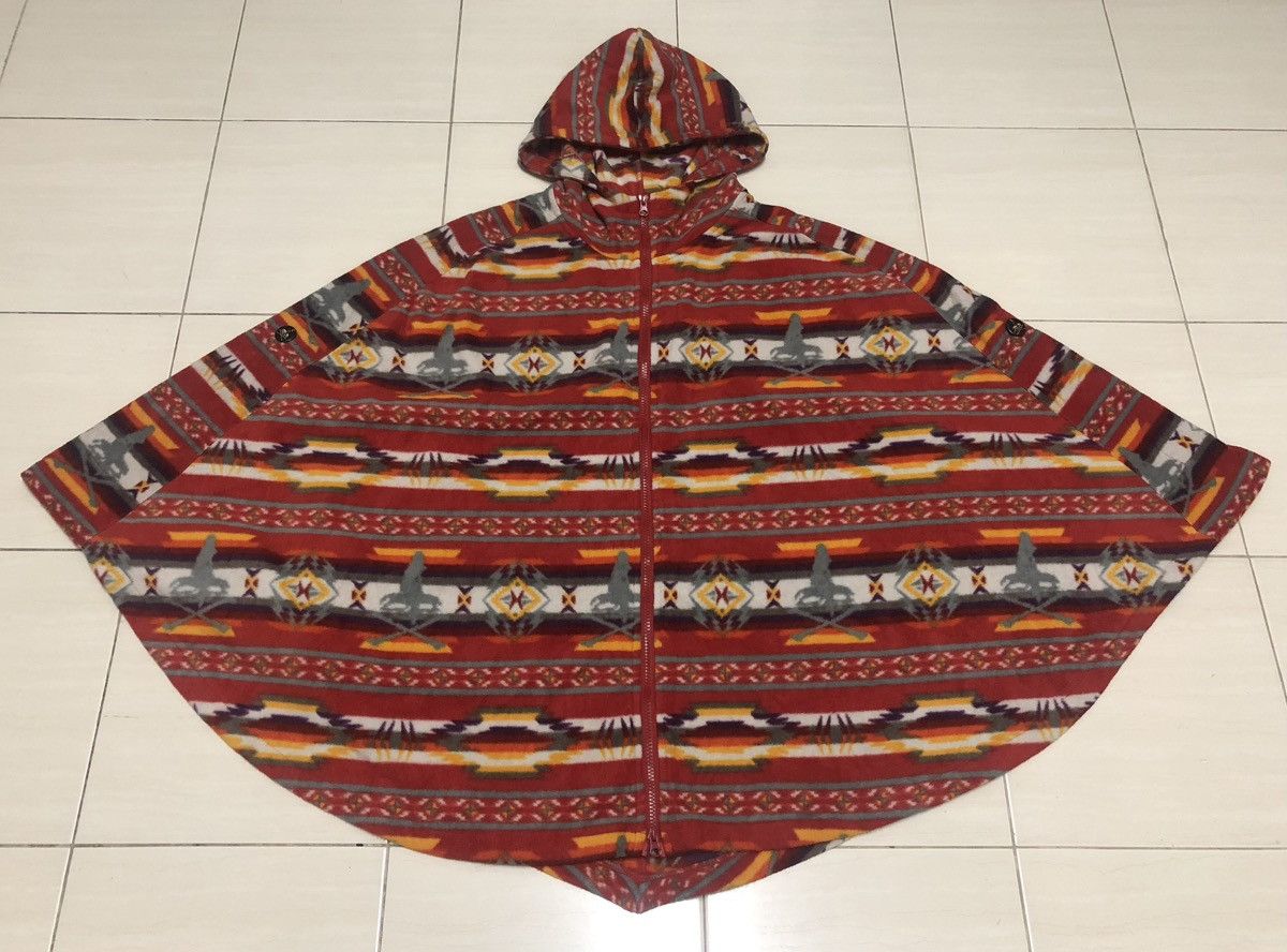 Hysteric Glamour × Vintage Hysteric Glamour poncho zip up hoodie x mastermind Size US XXL / EU 58 / 5 - 1 Thumbnail