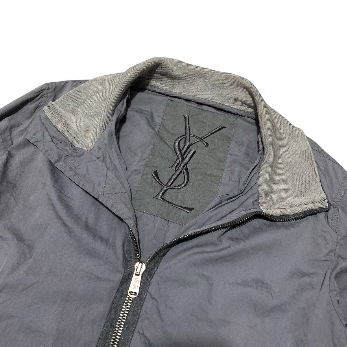 Saint Laurent Paris Yves Saint Laurent Bomber Jacket Paracute Size US M / EU 48-50 / 2 - 2 Thumbnail