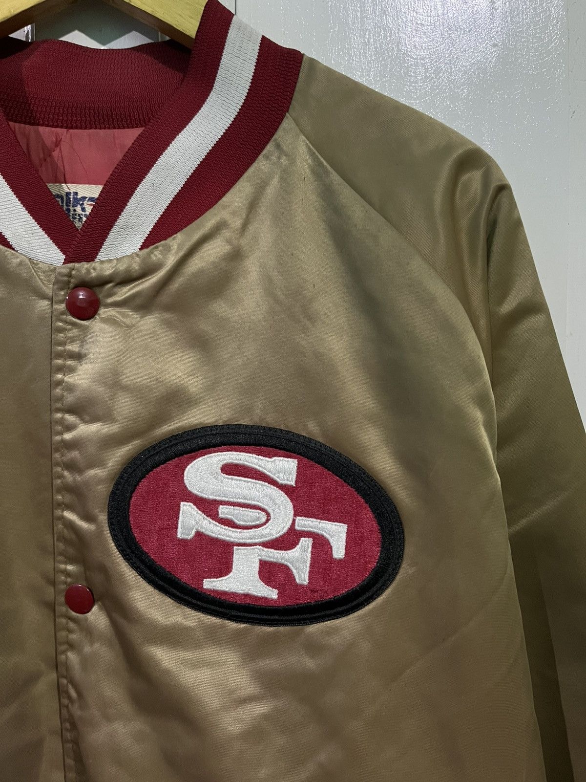 Chalk Line Vintage 80s gold chalkline san fransisco 49ers Size US XL / EU 56 / 4 - 5 Thumbnail
