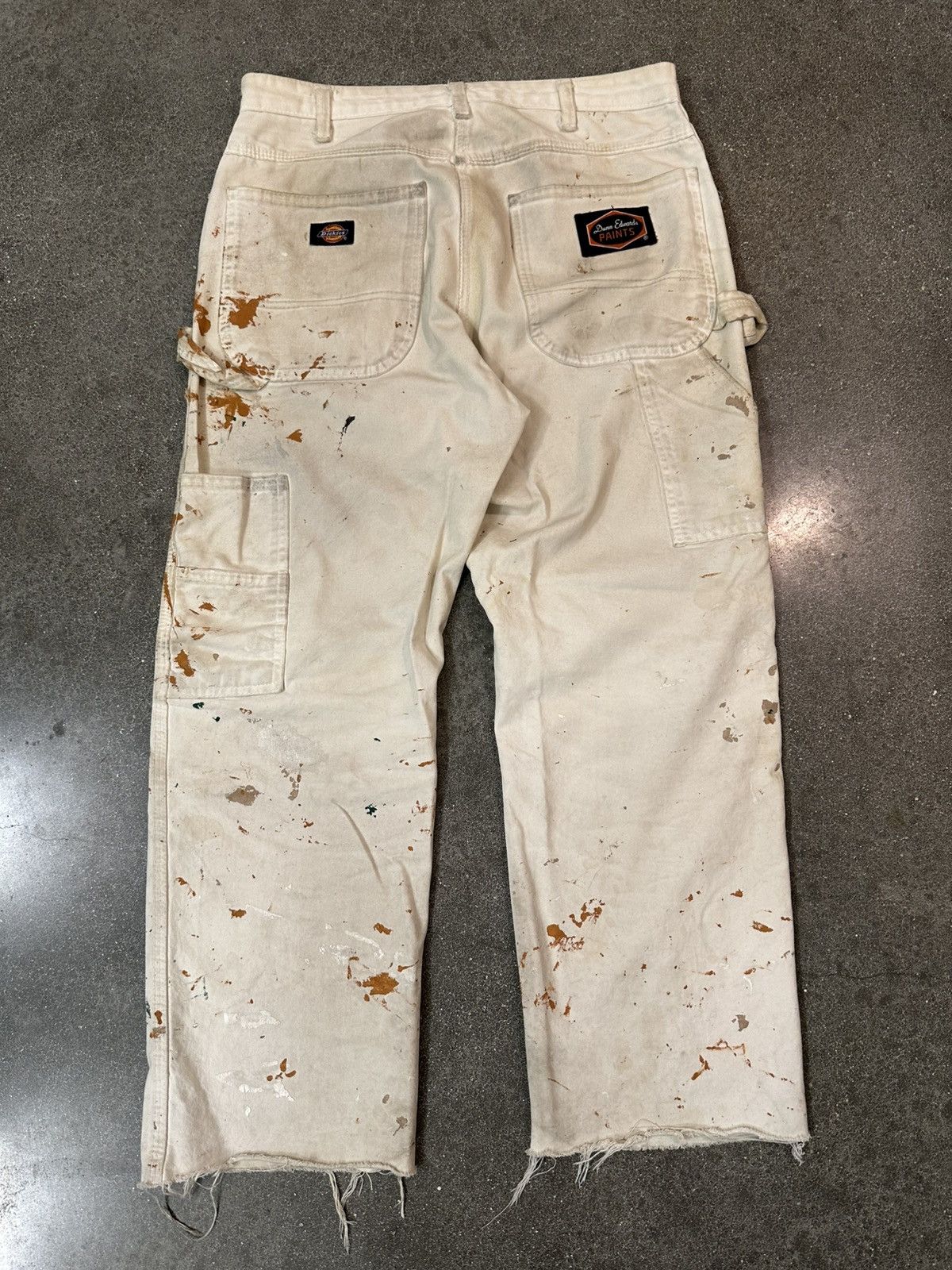 Dickies Vintage Dickies Paint Splatter Carpenter Pant Size US 32 / EU 48 - 4 Thumbnail