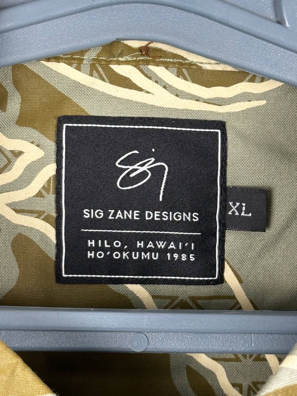 Designer Sig Zane Designs Hawaii Button-up Short Sleeve Shirt Size US XL / EU 56 / 4 - 8 Thumbnail
