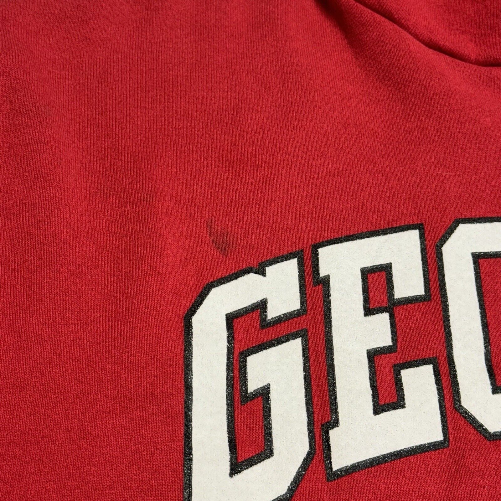 Vintage Vintage University of Georgia Bulldogs Hoodie Mens XL Colleg Size US XL / EU 56 / 4 - 4 Thumbnail
