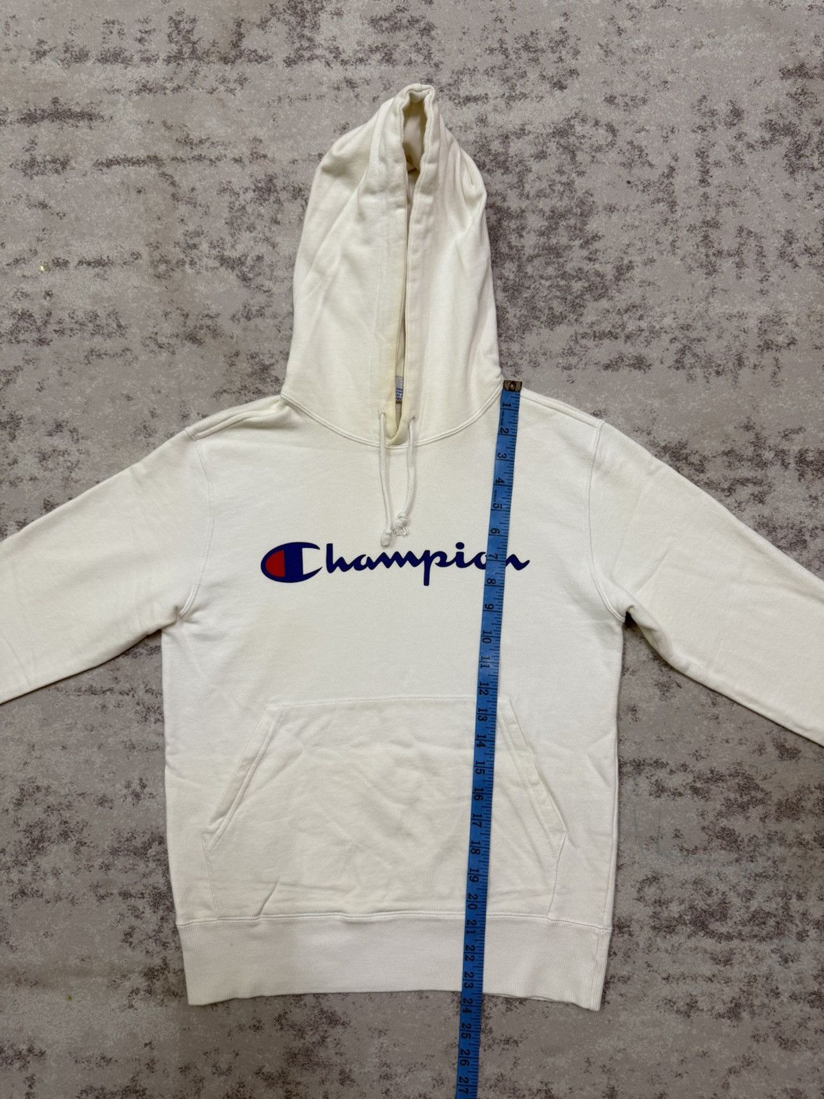 Champion Champion Spellout Logo Pullover Sweater Hoodie Size XS / US 0-2 / IT 36-38 - 14 Thumbnail