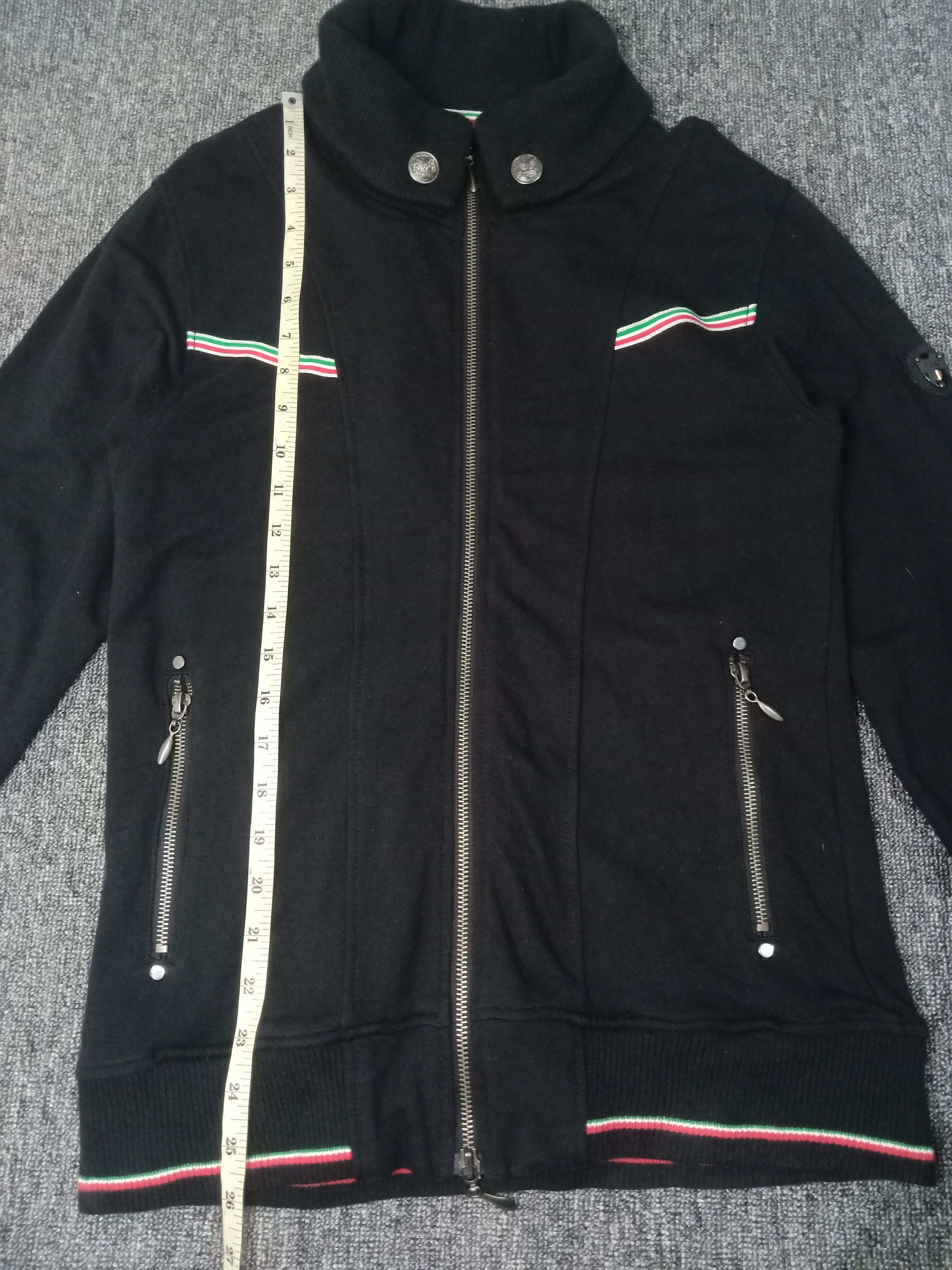 Japanese Brand Milano Viola Rumore Stretchy Zip Up Bono Jacket Lgbstyle Size US M / EU 48-50 / 2 - 10 Thumbnail