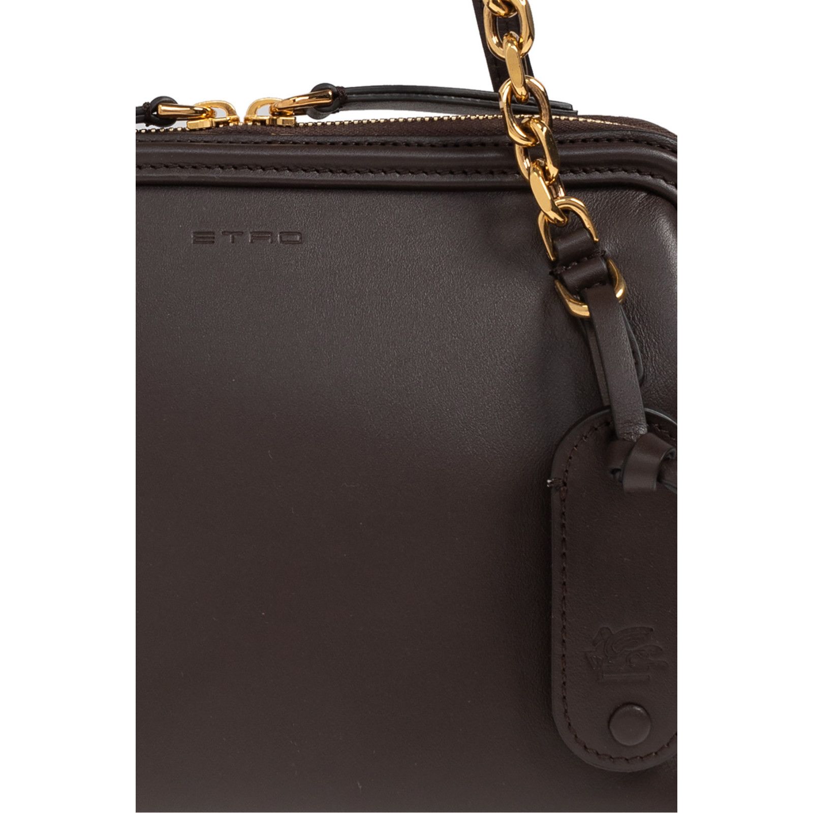 Etro ETRO Brown Leather Shoulder Bag New And Authentic Size ONE SIZE - 5 Thumbnail