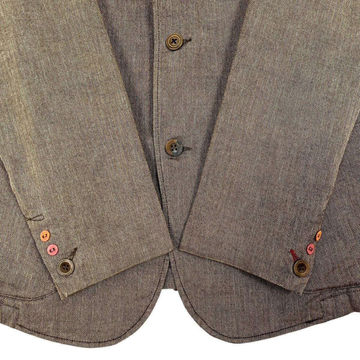 45rpm × Designer × Japanese Brand 45RPM Herringbone Tweed Blazer Jacket Size L / US 10 / IT 46 - 5 Thumbnail