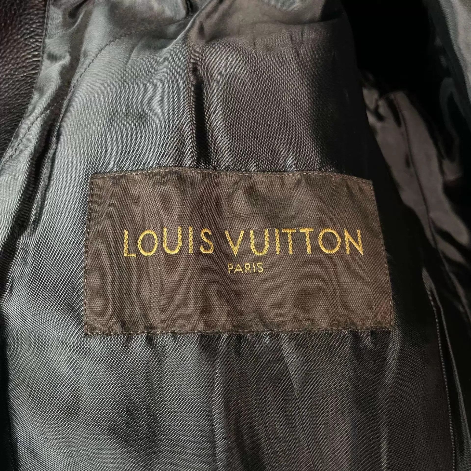 Louis Vuitton LV short biker leather jacket black 50 Size US M / EU 48-50 / 2 - 4 Thumbnail