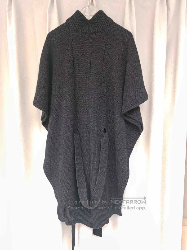 Hermes Hermes Black Cashmere Cloak Top Size XXS / US 00 / IT 34 - 4 Thumbnail