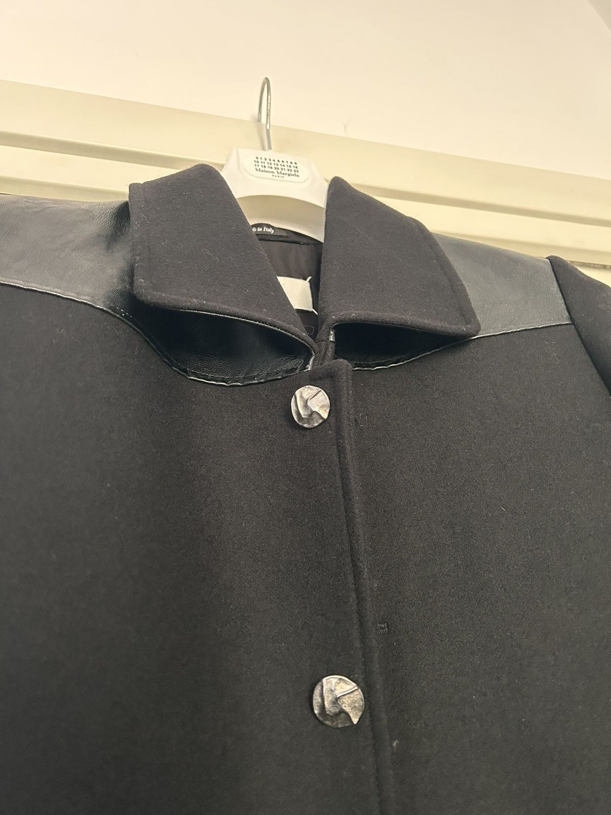 Maison Margiela Maison Margiela FW21/22 John Galliano black wool coat Size US M / EU 48-50 / 2 - 10 Thumbnail
