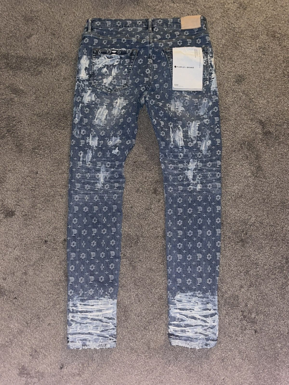 Purple Brand Purple Brand - Style No. P001 Size US 34 / EU 50 - 2 Thumbnail